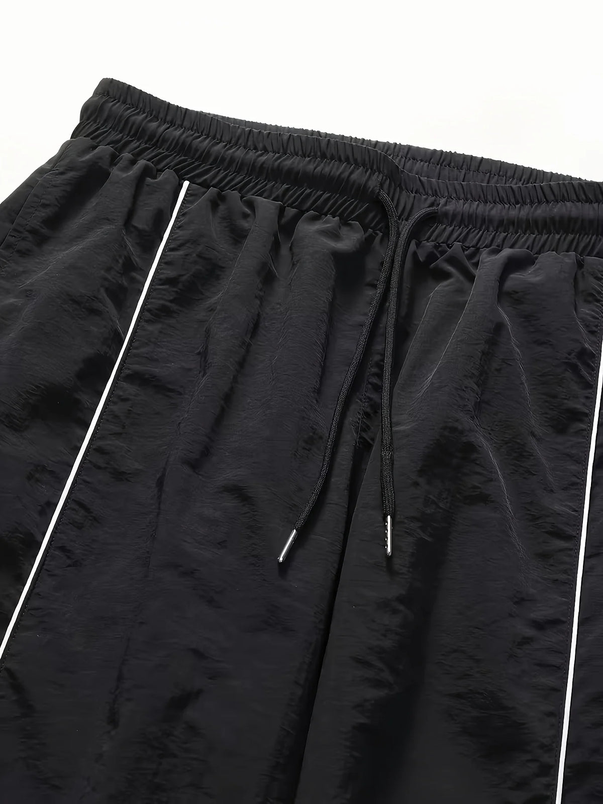 Pantalones anchos estilo paracaídas con bloques