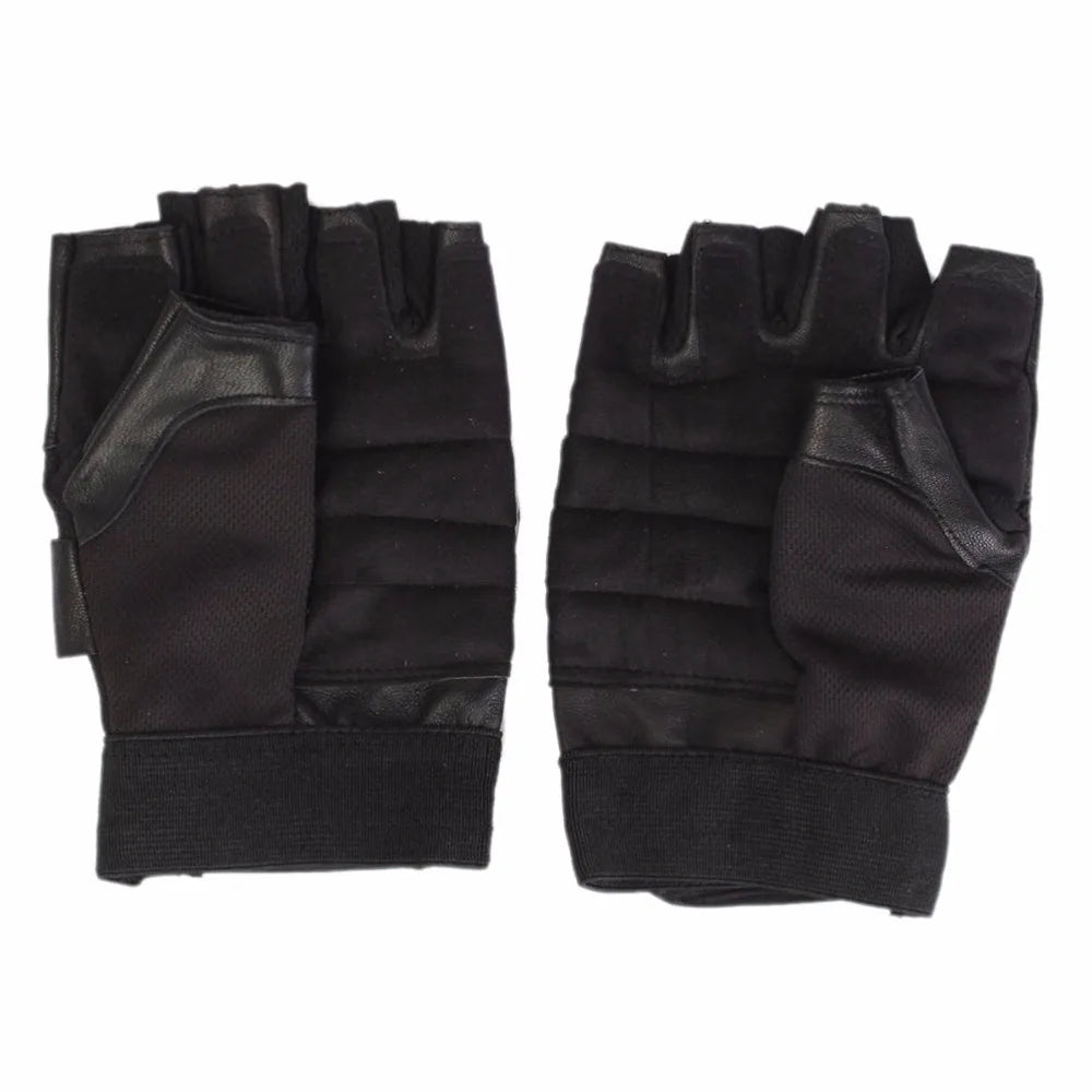 Guantes de gimnasio de cuero sintéticos