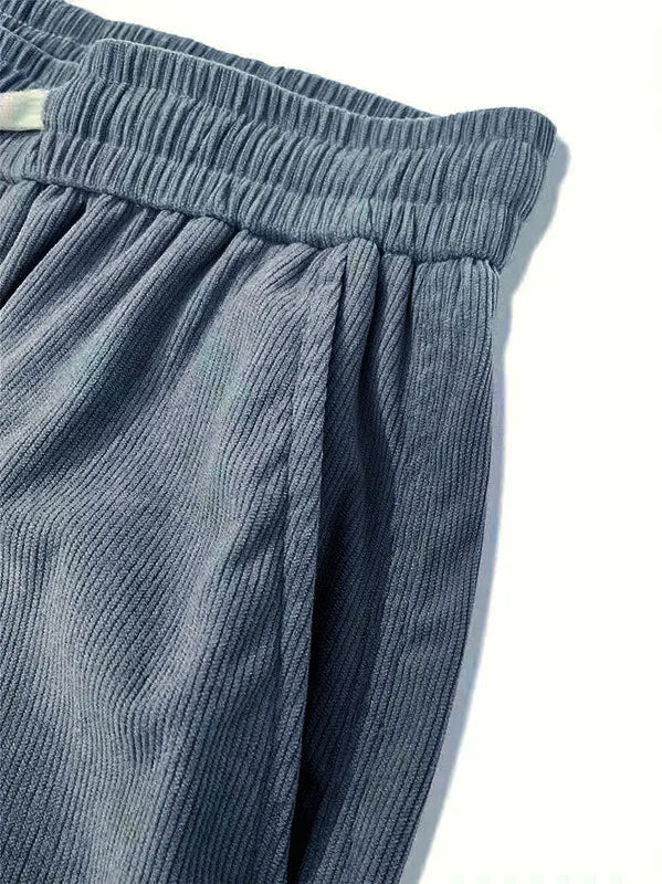 Pantalones de pana holgados