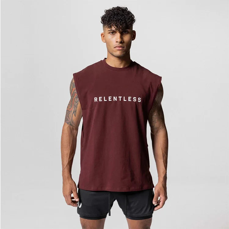 Camiseta sin mangas fitness