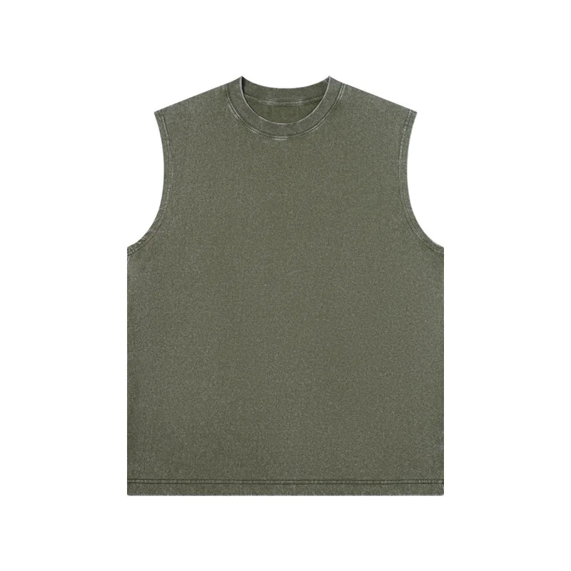 Camiseta sin mangas informal de hombre