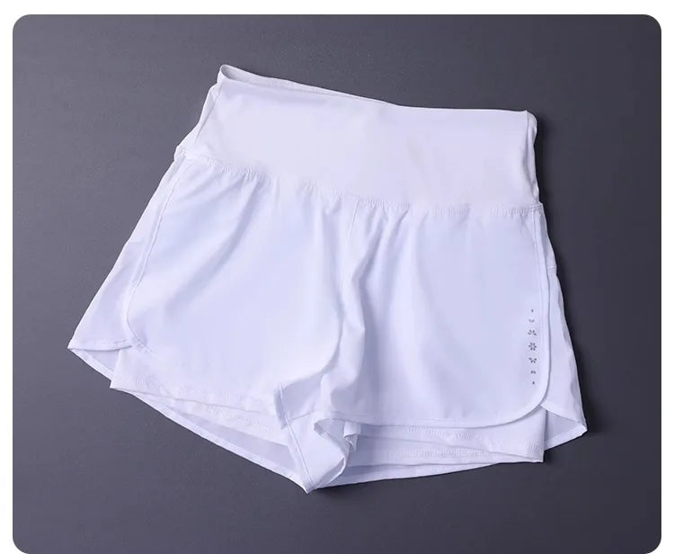 Pantalones cortos 2 en 1 para mujer