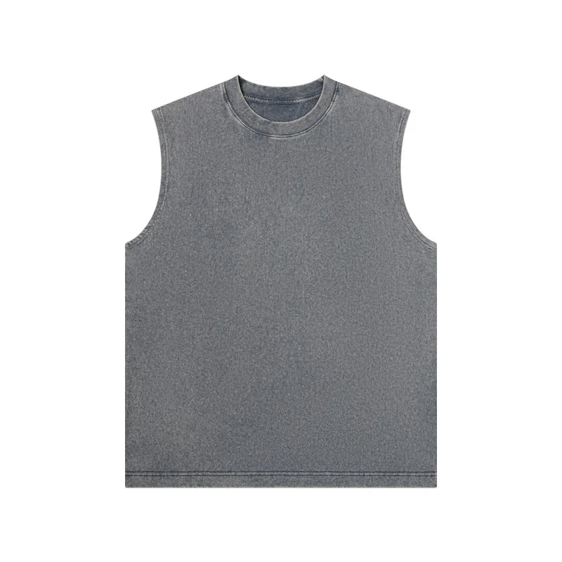 Camiseta sin mangas informal de hombre