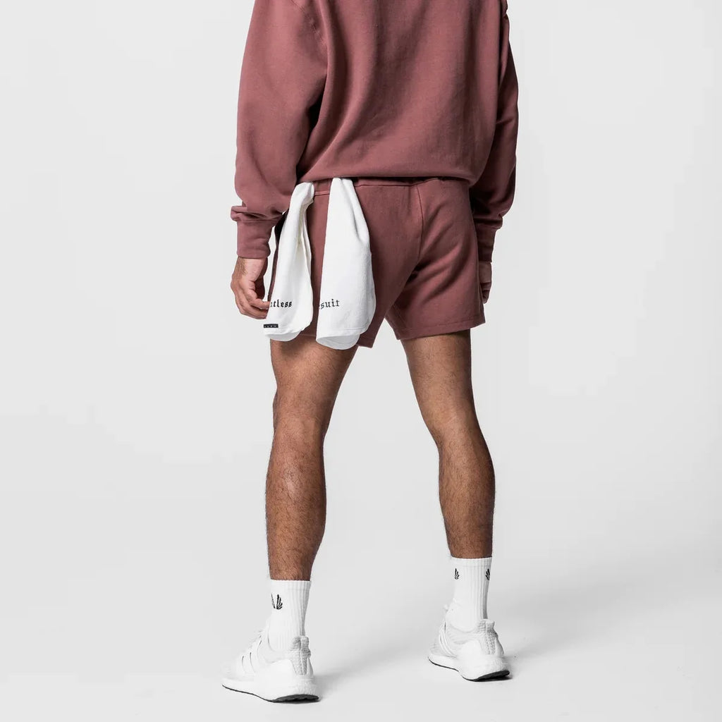 Pantalones cortos para hombre con logo bordado.