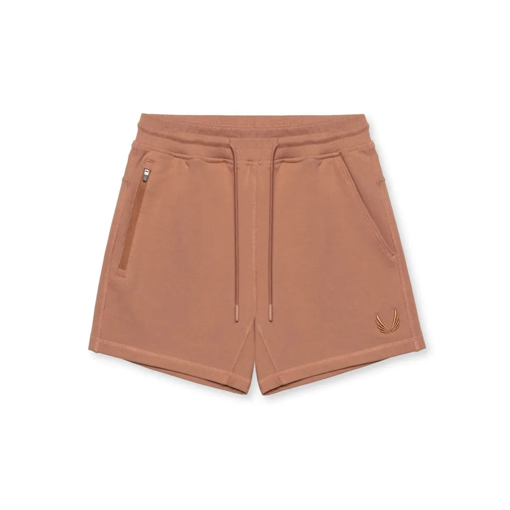 Pantalones cortos para hombre con logo bordado.