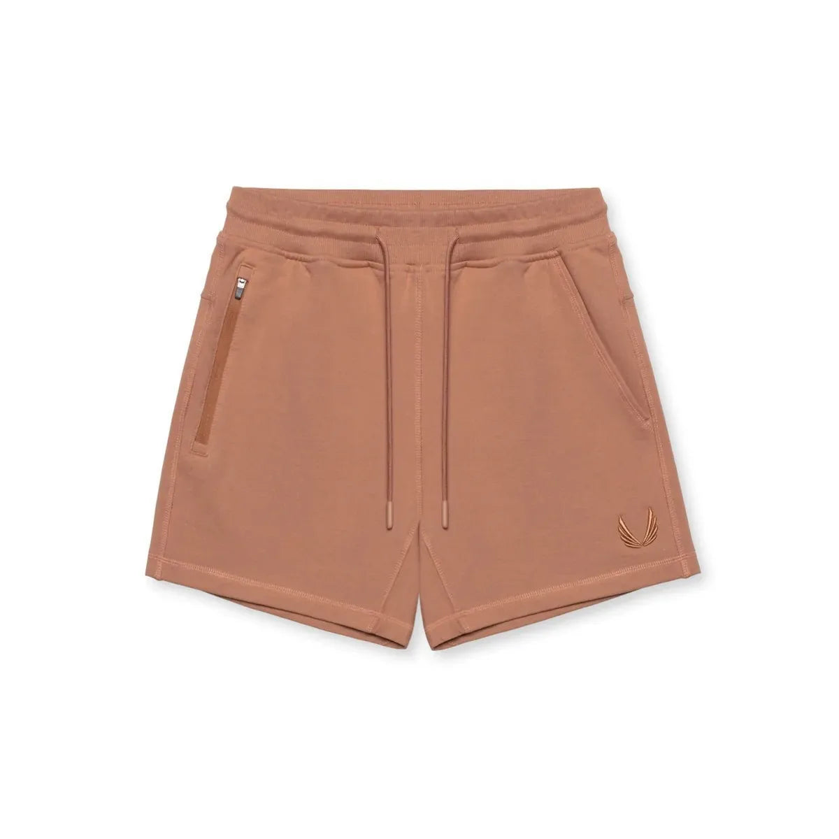 Pantalones cortos para hombre con logo bordado.
