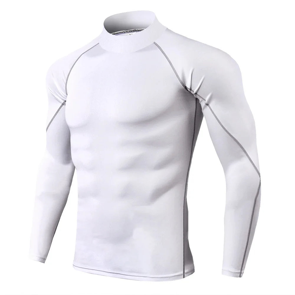 Camiseta de musculación y running de manga larga
