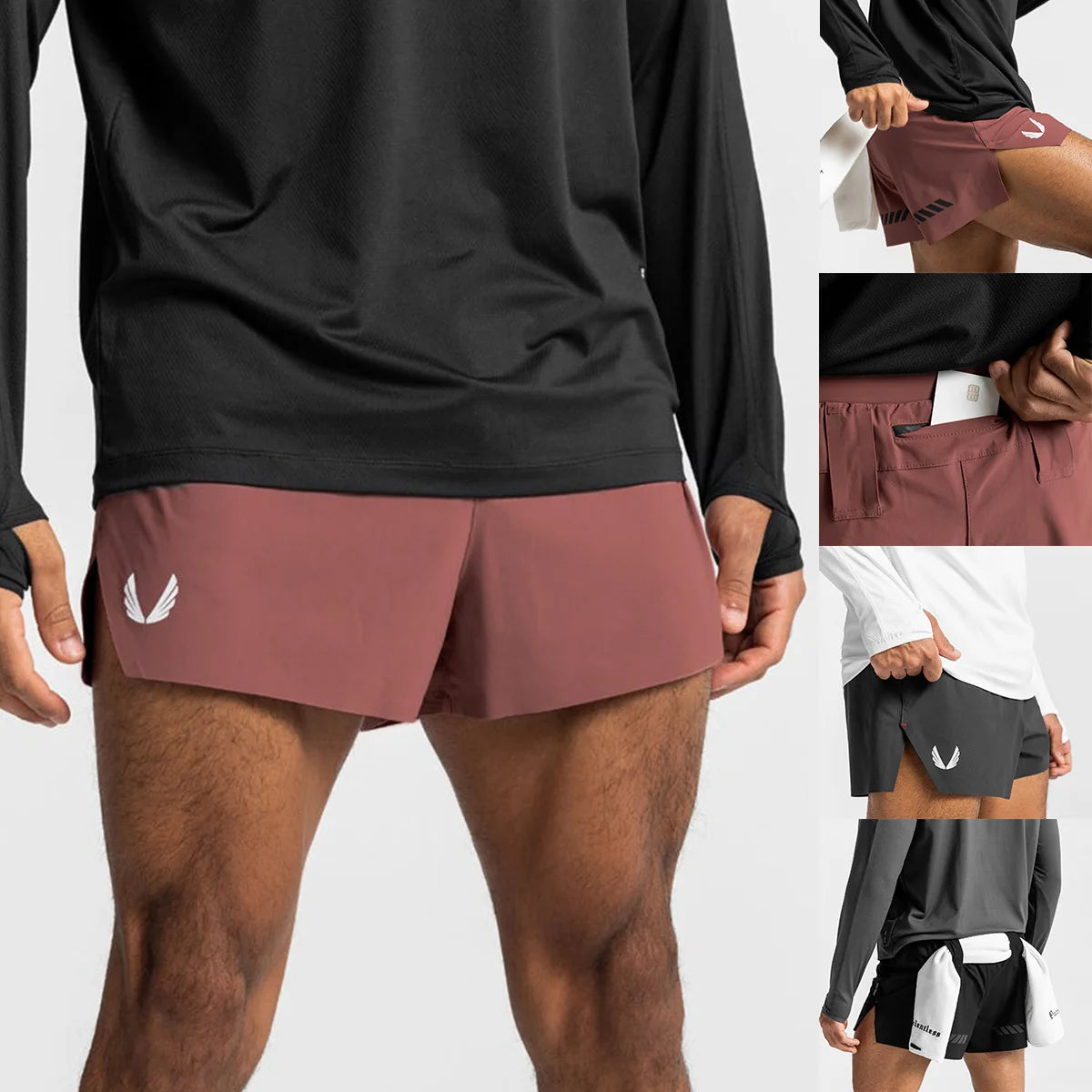Pantalones cortos elásticos