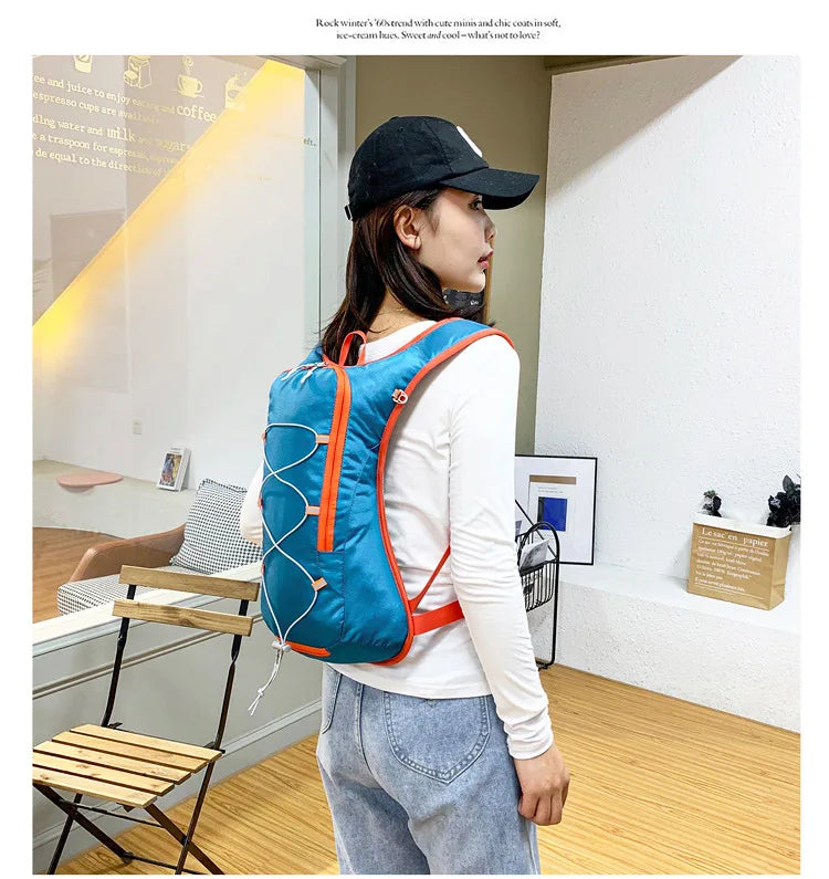 Mochila impermeable para ciclismo, multicolor, de gran capacidad