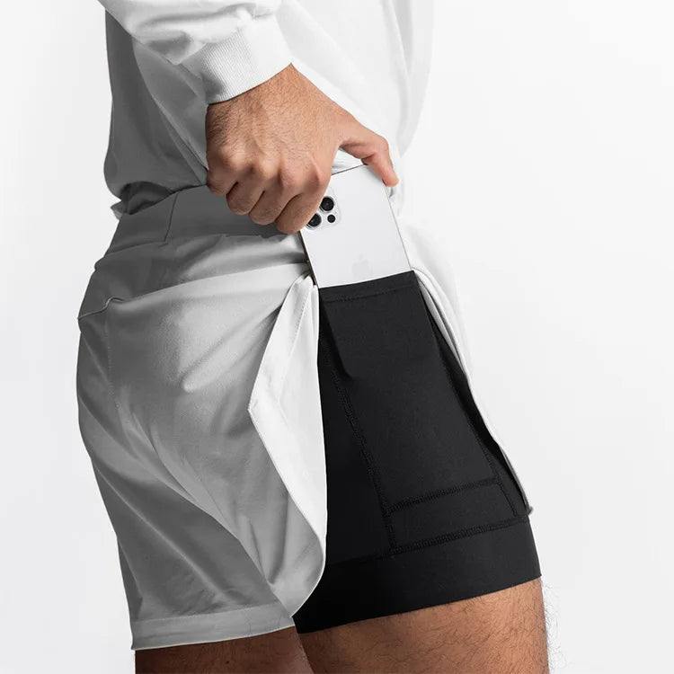 Pantalones cortos deportivos hombre