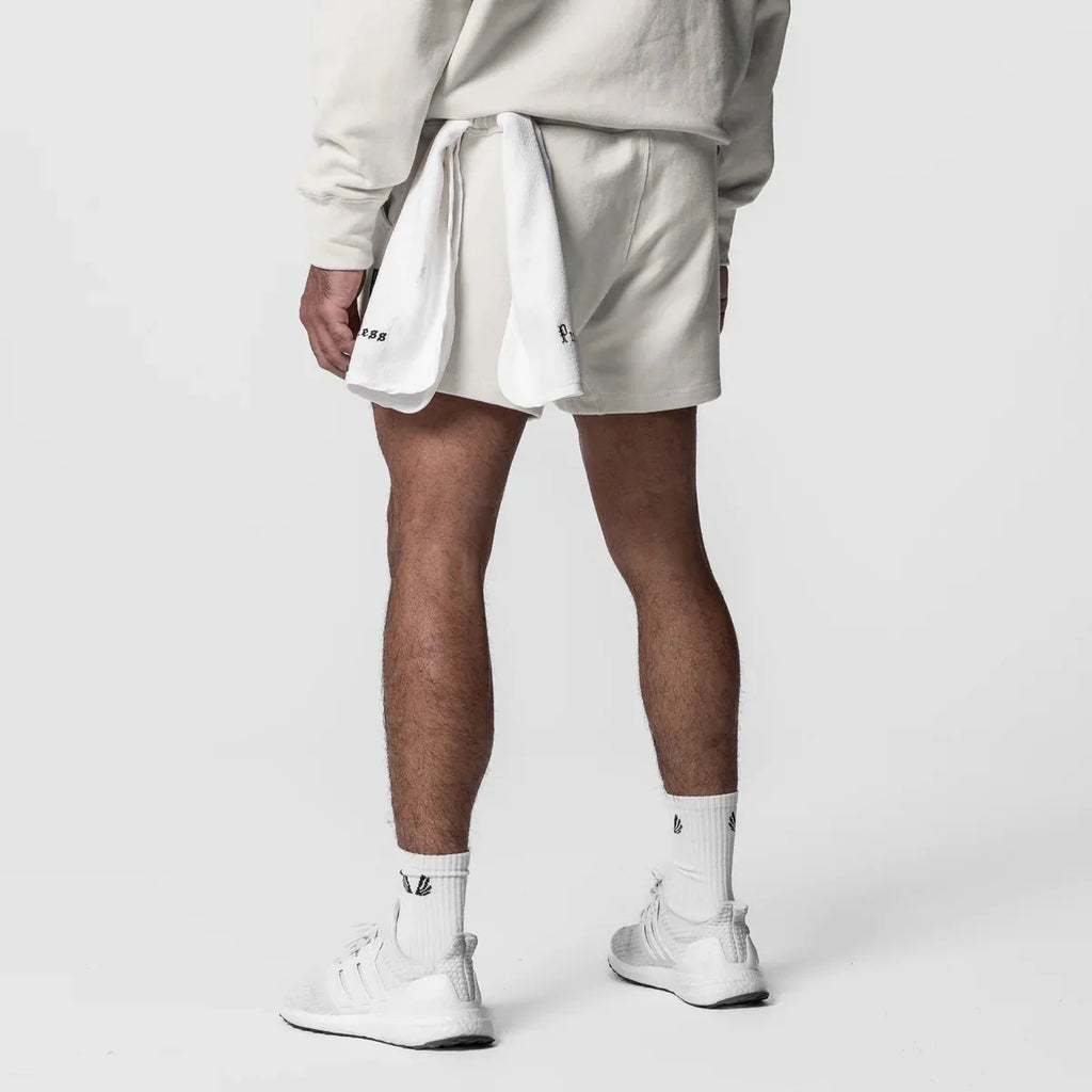 Pantalones cortos para hombre con logo bordado.