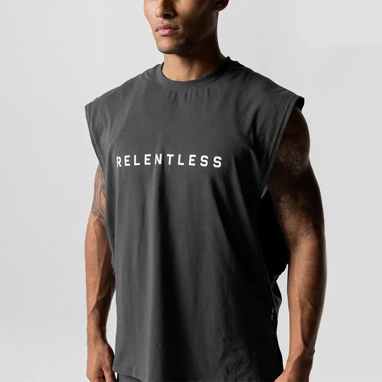 Camiseta sin mangas fitness