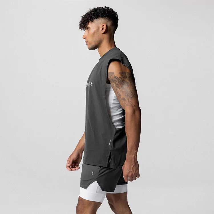 Camiseta sin mangas fitness