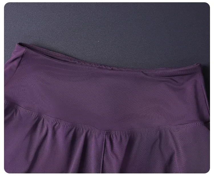 Pantalones cortos 2 en 1 para mujer