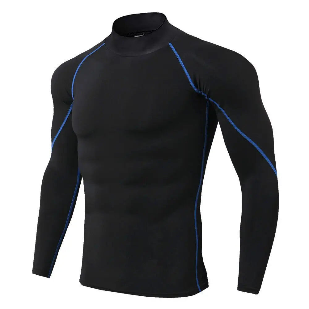 Camiseta de musculación y running de manga larga