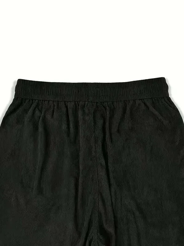 Pantalones de pana holgados