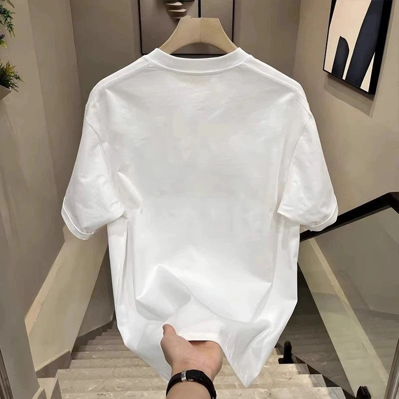 Camisetas de algodón para hombre