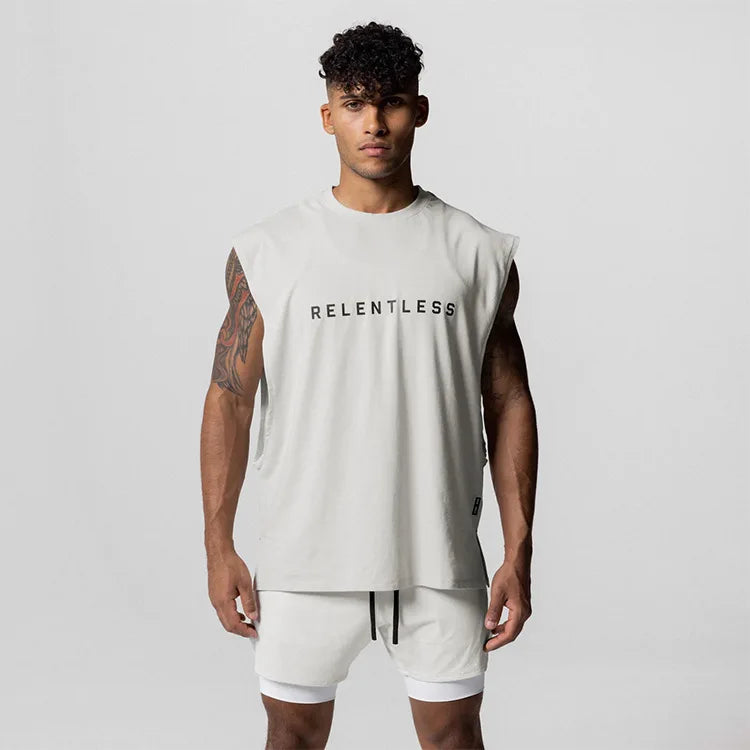 Camiseta sin mangas fitness